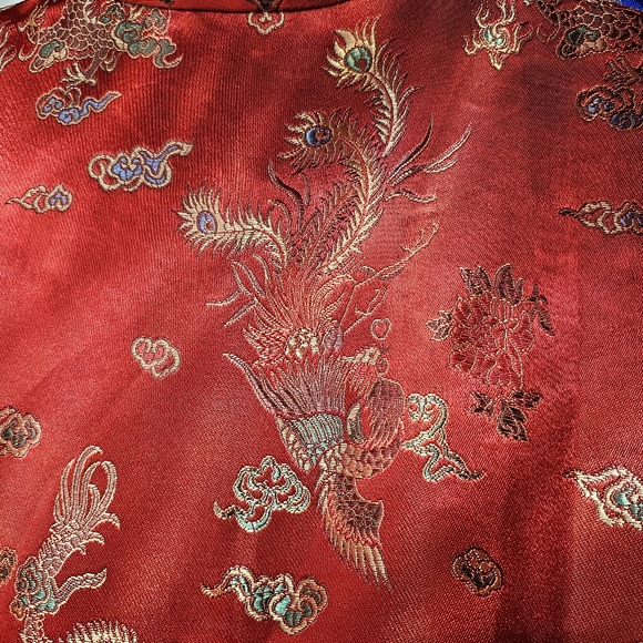 Silk Traditional Qipoa Dress - Picture 9 of 11